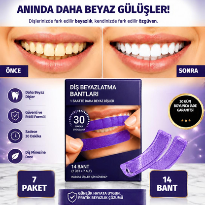 NEVORUA - DİŞ BEYAZLATMA BANDI